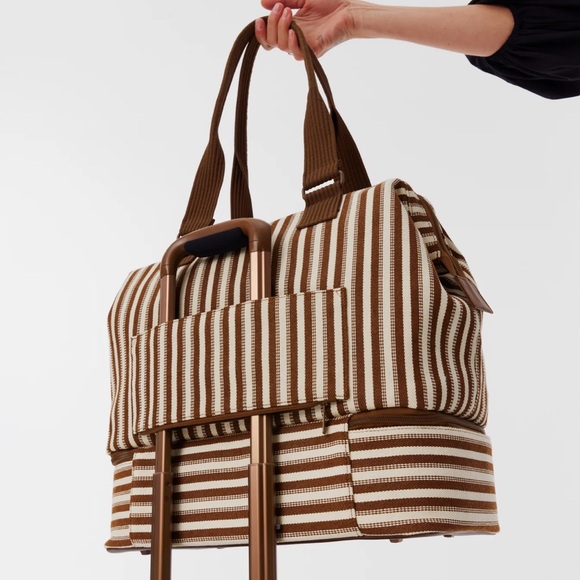 Beis Mini Weekender in Maple Stripe - Picture 9 of 9
